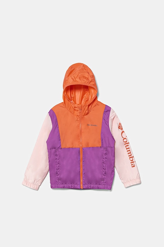 Columbia geaca copii Lily Basin necaptusit portocaliu 2116001