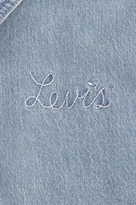 Levi's kurtka jeansowa dziecięca RETRO DENIM TRUCKER niebieski 4EM275