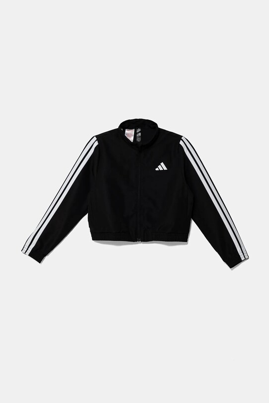 Detská bunda adidas nezateplené čierna JD6508