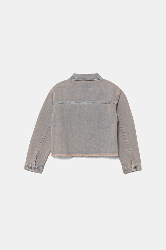 Guess kurtka jeansowa dziecięca J5GL00.D5NI0.PPYA fioletowy SS25