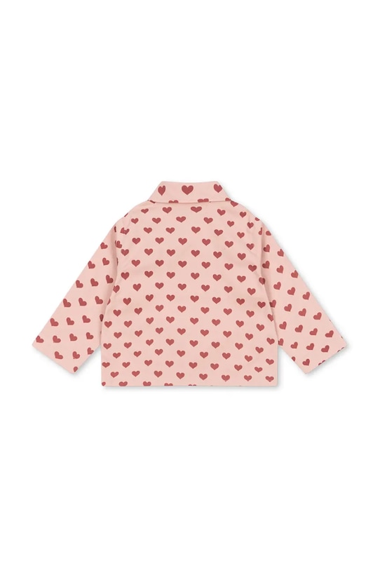 Băieți Konges Sløjd geacă de bumbac pentru copii FEN SHIRT JACKET GOTS KS102278 roz