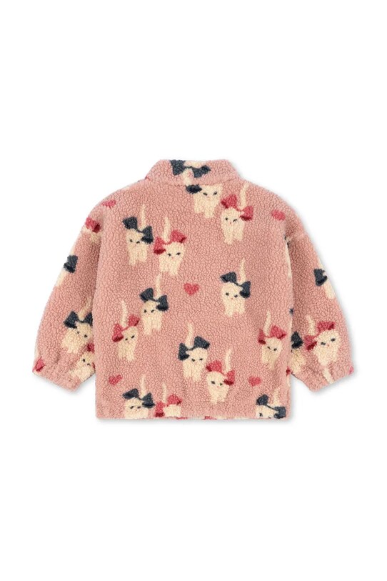 Konges Sløjd geacă bomber pentru copii JODY TEDDY JACKET GRS KS102308 roz SS25