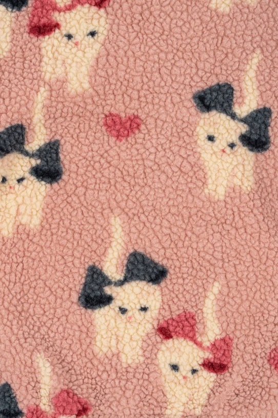 Мальчик Детская куртка-бомбер Konges Sløjd JODY TEDDY JACKET GRS KS102308 розовый