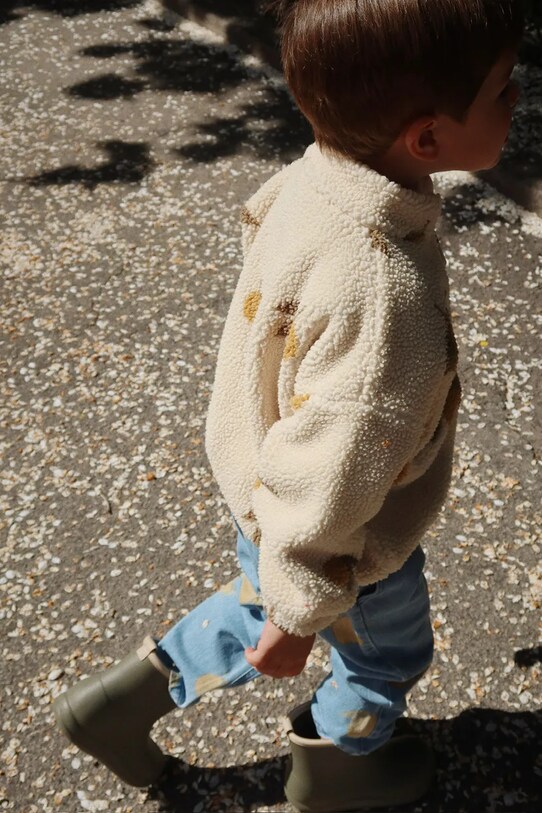 Konges Sløjd geacă bomber pentru copii JODY TEDDY JACKET GRS KS102308