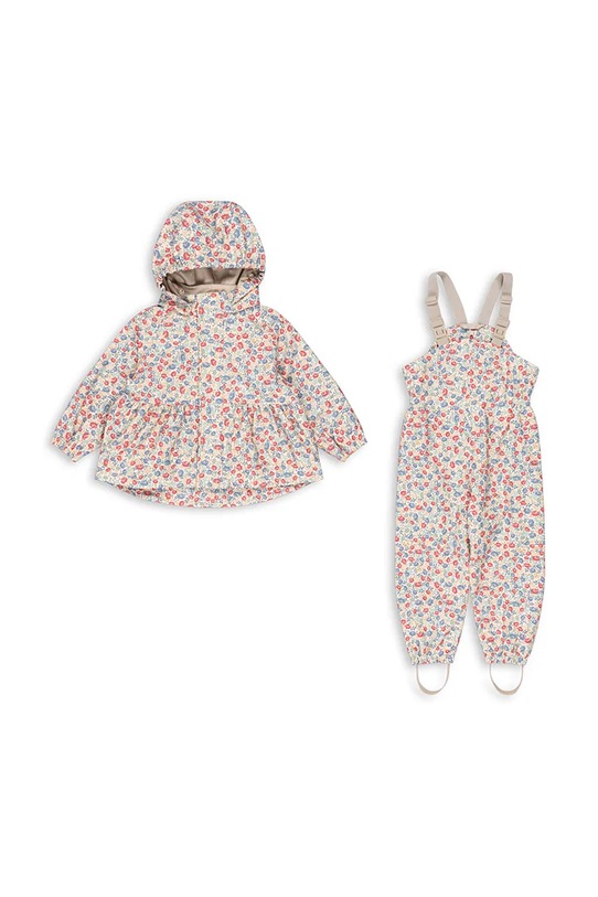 Konges Sløjd salopeta si jacheta pentru copii RAINY PALME SET GIRL KS102312 multicolor SS25