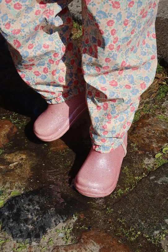 Konges Sløjd salopeta si jacheta pentru copii RAINY PALME SET GIRL KS102312