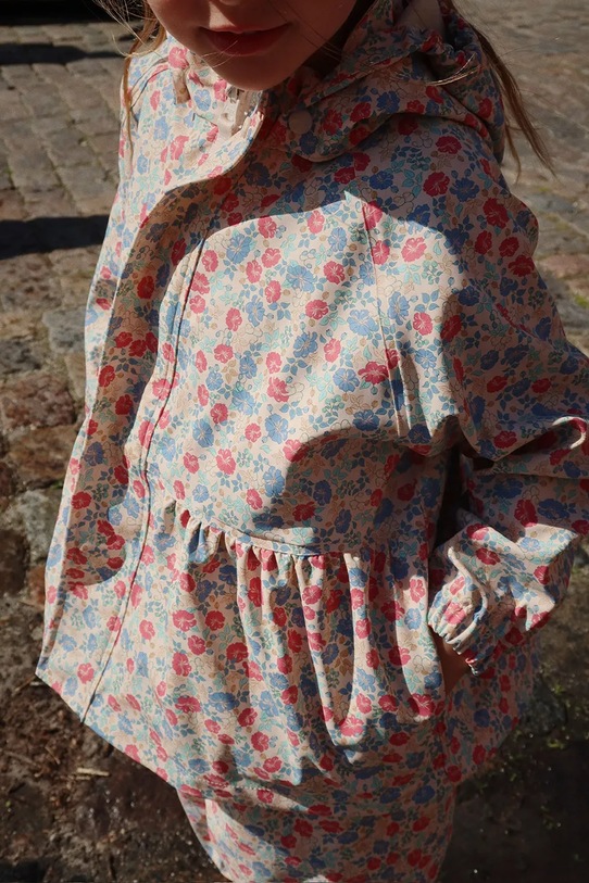 Konges Sløjd salopeta si jacheta pentru copii RAINY PALME SET GIRL KS102312