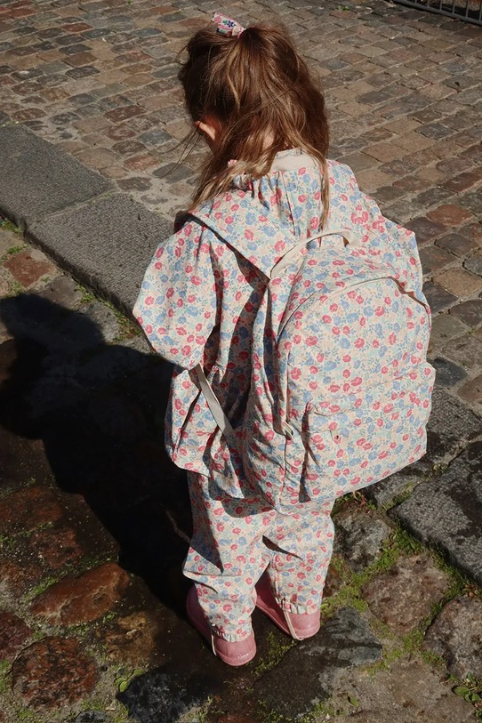 Konges Sløjd salopeta si jacheta pentru copii RAINY PALME SET GIRL KS102312