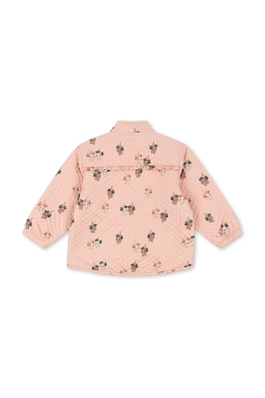 DÍVKA Dětská bunda Konges Sløjd THERMO FRILL JACKET GRS KS102318 růžová