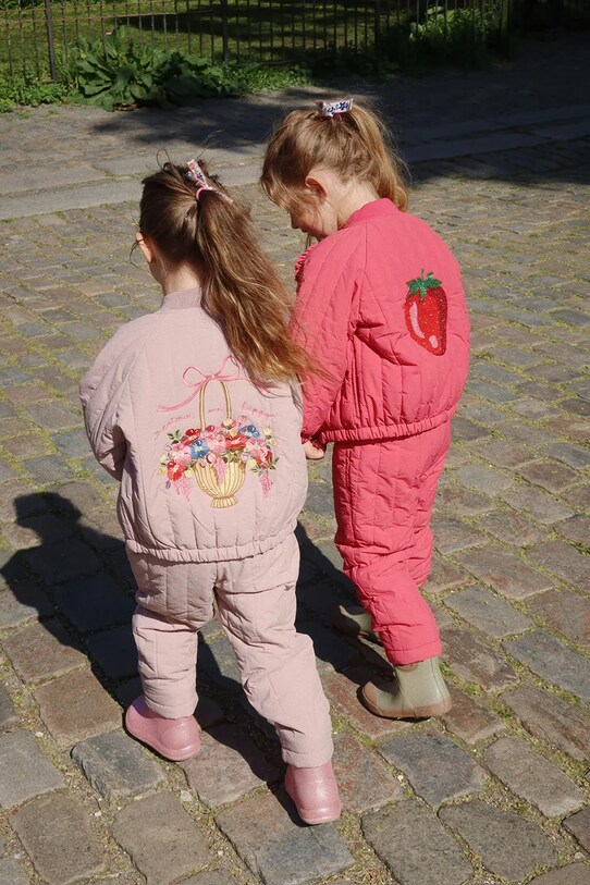 Дитяча куртка-бомбер Konges Sløjd JUNO SPARKLE BOMBER JACKET KS102314