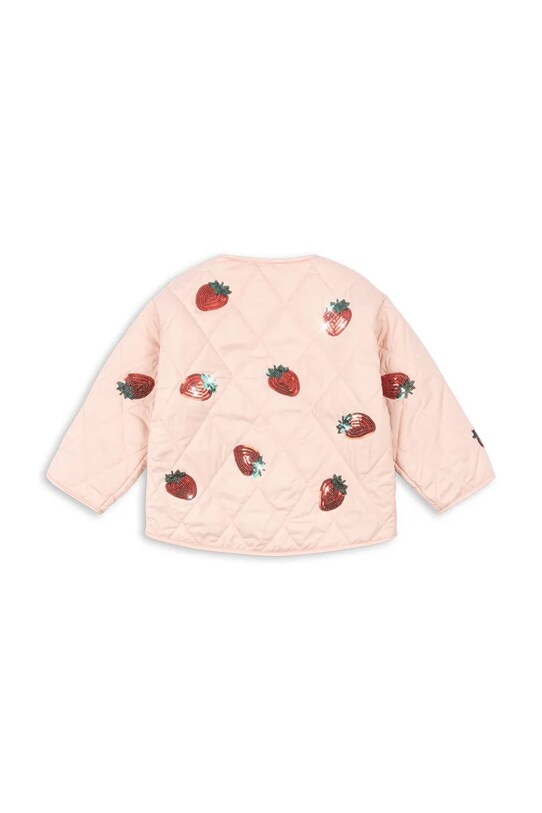 Konges Sløjd kurtka dziecięca FLORA JACKET KS102812 różowy SS25