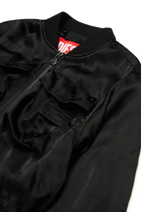 Дівчинка Дитяча куртка-бомбер Diesel JGKHLOWS JACKET J02205 чорний