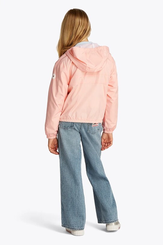 Tommy Hilfiger kurtka dziecięca różowy KG0KG08580.128.176.PPYA