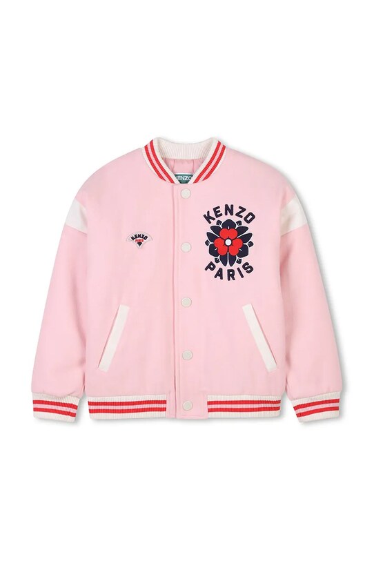 Дитяча куртка-бомбер Kenzo Kids з підкладкою помаранчевий K60984.114.150