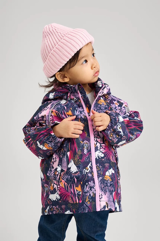 Dječja jakna Reima Moomin Hete Planet friendly roza 5100168E.G.PPYA