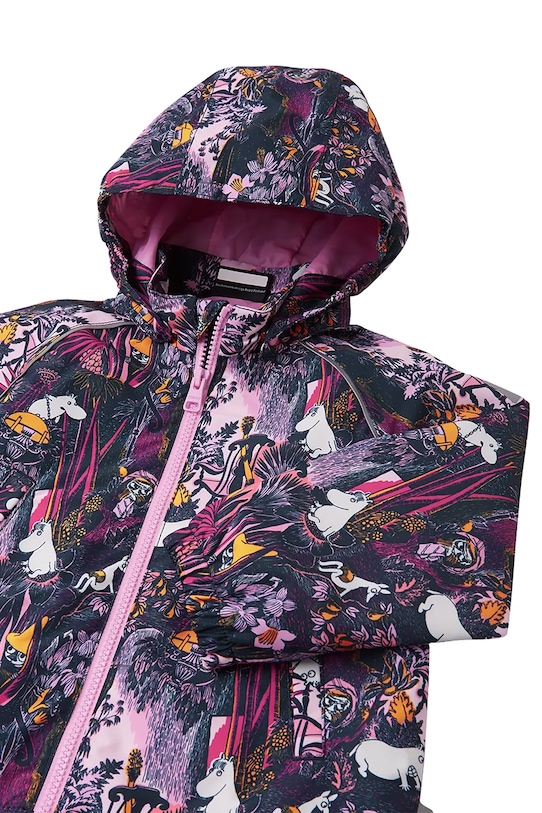 Dječja jakna Reima Moomin Hete 5100168E.G.PPYA roza