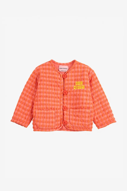 Bobo Choses geaca bebe 125AB093 portocaliu SS25