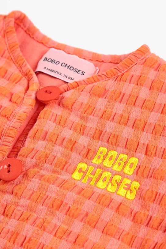 Куртка для немовлят Bobo Choses 125AB093 помаранчевий