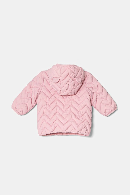 United Colors of Benetton kurtka niemowlęca 2WU0AN00W.G.W.Seasonal różowy SS25
