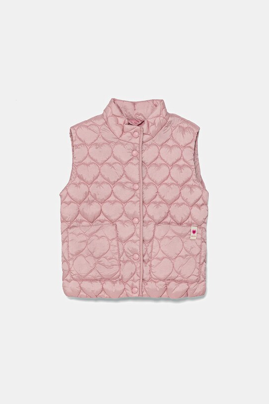 United Colors of Benetton bezrękawnik dziecięcy pozostałe różowy 2YCUGJ00L.P.Seasonal