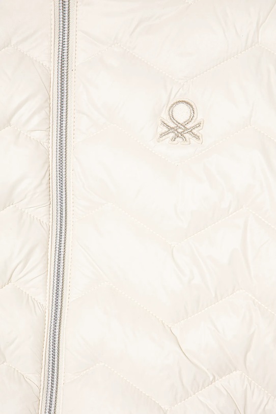 Dziewczynka United Colors of Benetton kurtka dziecięca 21INCN04U.G.Season.PPYA beżowy