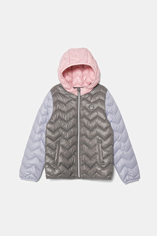 United Colors of Benetton kurtka dziecięca pozostałe szary 21INCN04U.G.Season.PPYA
