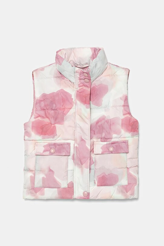 United Colors of Benetton bezrękawnik dziecięcy bez kaptura różowy 2M9GCJ00Y.G.Seasonal