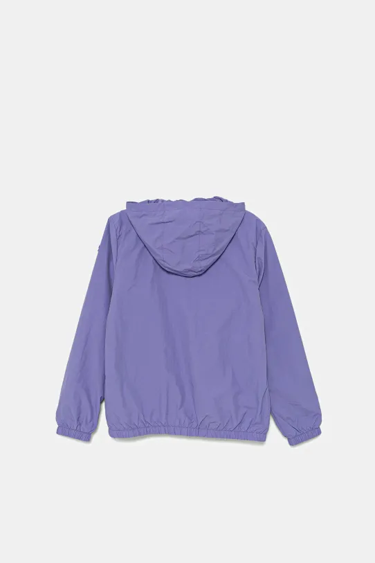 United Colors of Benetton kurtka dziecięca 2IGGCN05Y.G.Seasonal fioletowy SS25