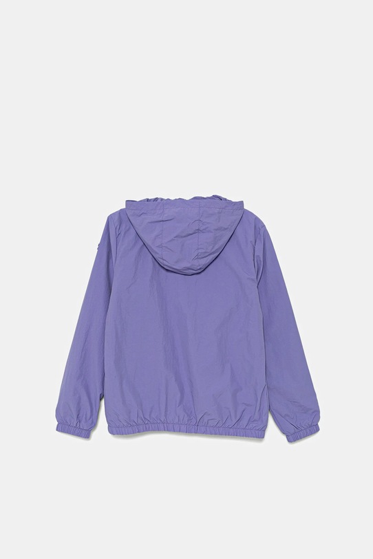 Dětská bunda United Colors of Benetton 2IGGCN05Y.G.Seasonal fialová SS25