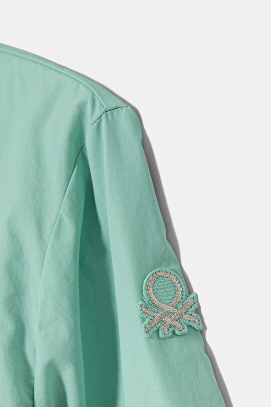 Fete United Colors of Benetton geacă copii 2IGGCN05Y.G.Seasonal verde