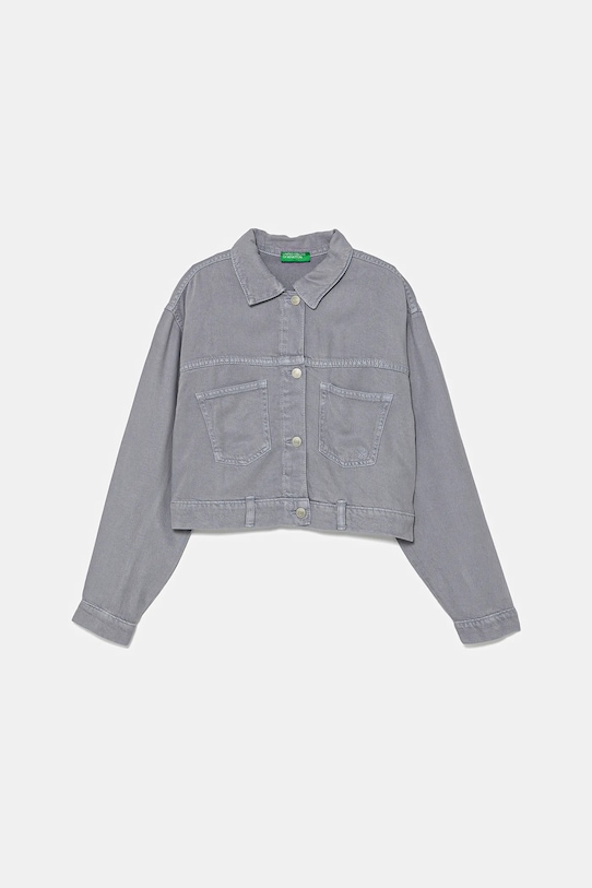 United Colors of Benetton gyerek dzseki nem bélelt lila 21AQCN060.G.Seasonal