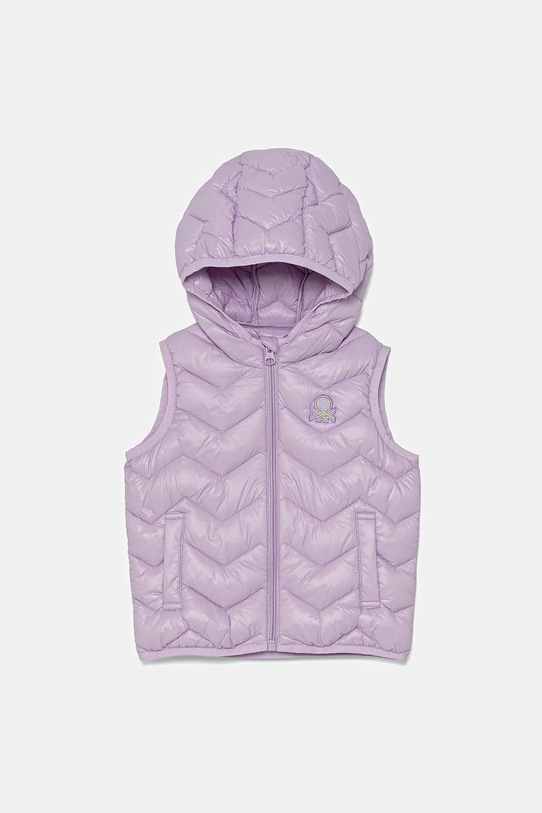 United Colors of Benetton bezrękawnik dziecięcy pozostałe fioletowy 21INGJ00H.P.Season.PPYA