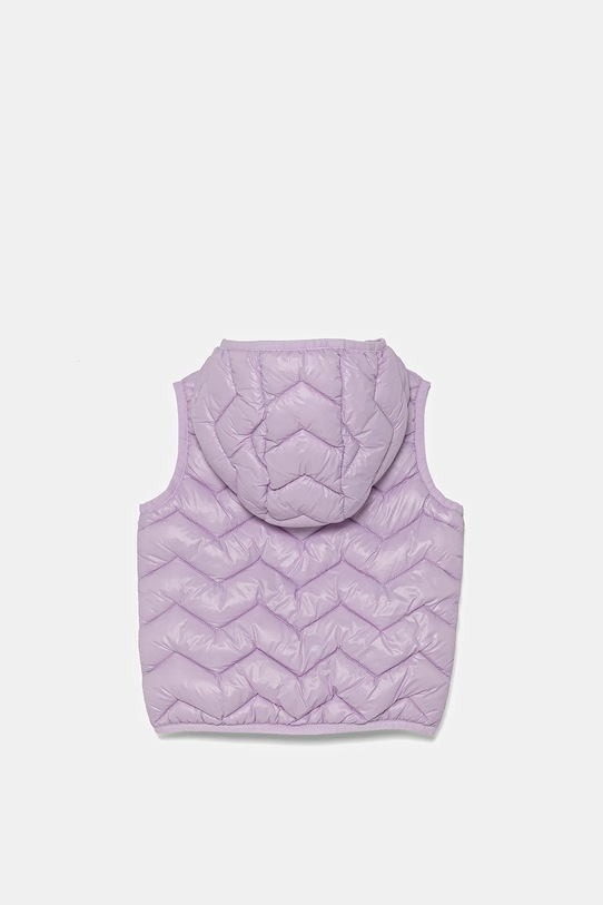 United Colors of Benetton bezrękawnik dziecięcy 21INGJ00H.P.Season.PPYA fioletowy SS25