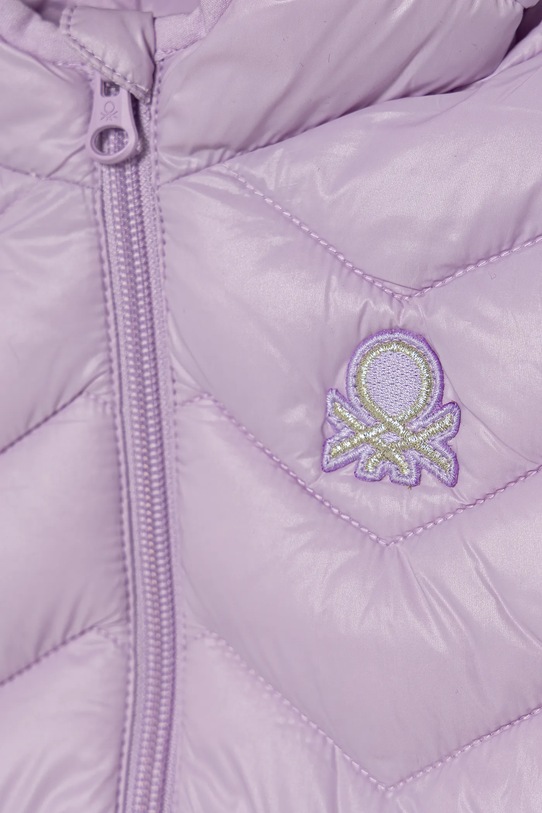 Dziewczynka United Colors of Benetton bezrękawnik dziecięcy 21INGJ00H.P.Season.PPYA fioletowy