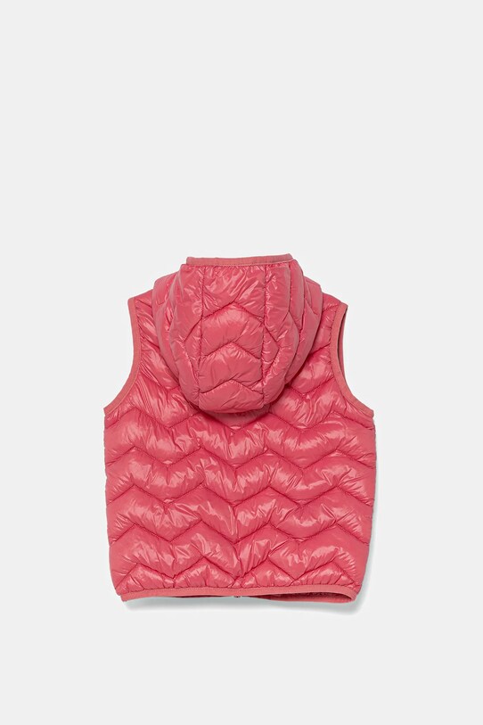 Детски елек United Colors of Benetton 21INGJ00H.P.Season.PPYA розов SS25