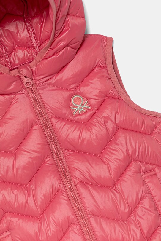 Момиче Детски елек United Colors of Benetton 21INGJ00H.P.Season.PPYA розов