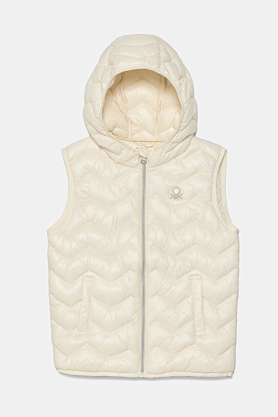 United Colors of Benetton vestă copii cu captuseala bej 21INCJ00Q.G.Season.PPYA