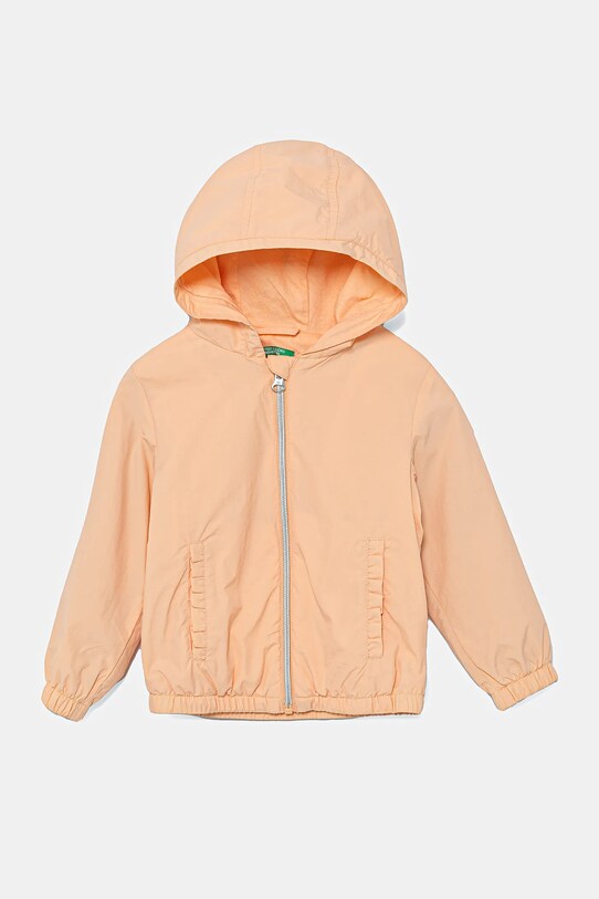 Παιδικό μπουφάν United Colors of Benetton άλλο πορτοκαλί 2IGGGN03L.P.Seasonal