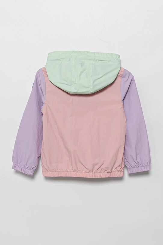 Παιδικό μπουφάν United Colors of Benetton 2IGGGN03L.P.Seasonal ροζ SS25