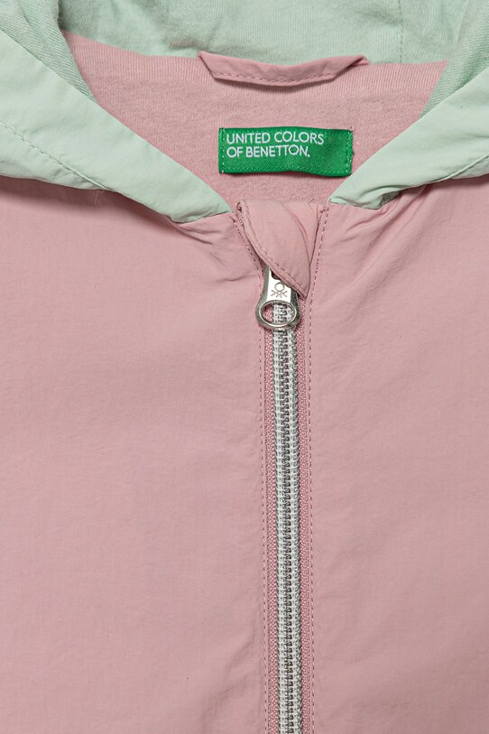 Κοριτσίστικα Παιδικό μπουφάν United Colors of Benetton 2IGGGN03L.P.Seasonal ροζ