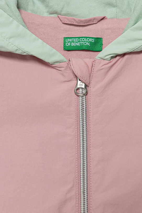 Дівчинка Дитяча куртка United Colors of Benetton 2IGGGN03L.P.Seasonal рожевий
