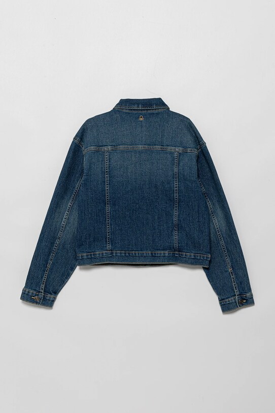 United Colors of Benetton giacca jeans bambino/a 2PORCN061.G.Seasonal blu SS25