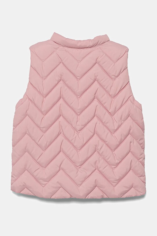 United Colors of Benetton gilè in cotone neonati 2WU0AJ005.G.W.Seasonal rosa SS25