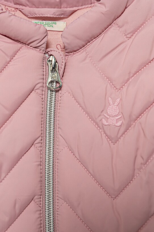 BIMBA United Colors of Benetton gilè in cotone neonati 2WU0AJ005.G.W.Seasonal rosa