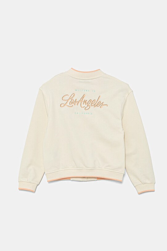 Παιδική μπλούζα United Colors of Benetton 32N4G503P.P.Seasonal μπεζ SS25