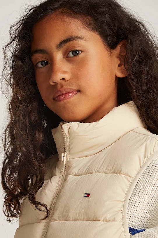 Tommy Hilfiger gyerek mellény bézs KS0KS00619.PPYA