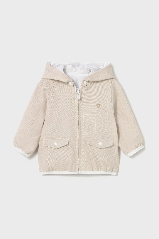 Chłopiec Mayoral Newborn kurtka dwustronna niemowlęca 1456.1L.Newborn.PPYH biały