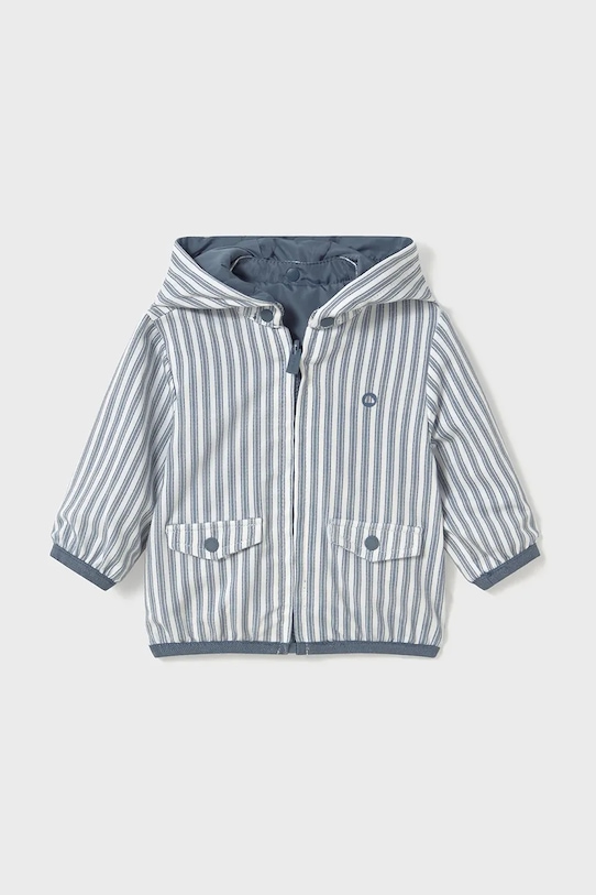 Mayoral Newborn kurtka dwustronna niemowlęca niebieski 1456.1L.Newborn.PPYH