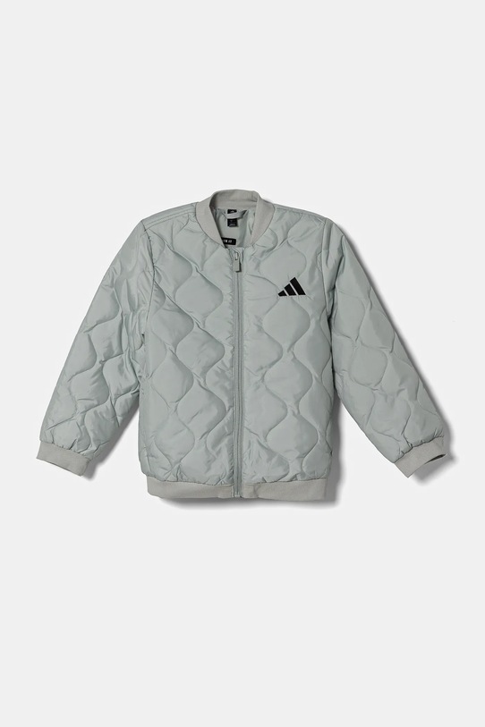 Dětská bunda adidas JC9442 šedá SS25