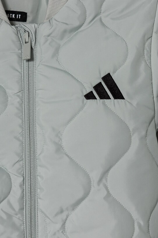 Дитяча куртка adidas сірий JC9442